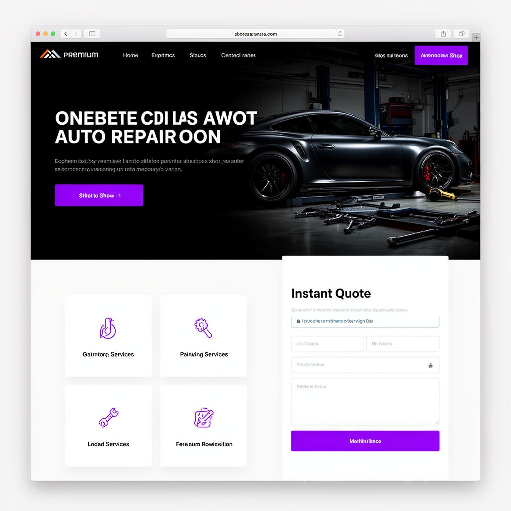 Apex Auto Repair — Auto shop website built by Neurex